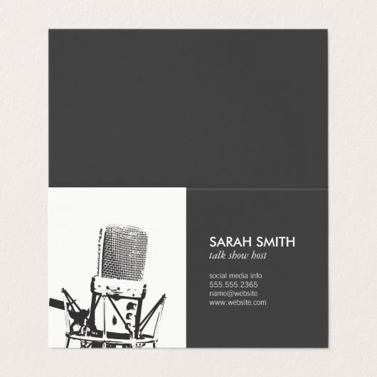 マイクシンガー 名刺 (外部フラット)