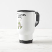 マイクッキーロックTシャツとギフト トラベルマグ (正面右)