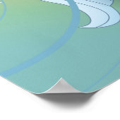 マイクパターン。 ポスター (角)