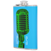 マイクパーソナライズされたフラスコ フラスク (左)