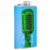 マイクパーソナライズされたフラスコ フラスク (右)