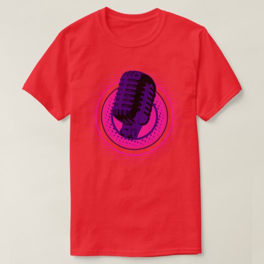マイクヒップホップV8 Tシャツ (デザイン正面)
