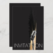 マイクミニマルコンサートフェスティバルパーティーグラム 招待状 (正面/裏面)