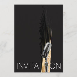 マイクミニマルコンサートフェスティバルパーティーグラム 招待状