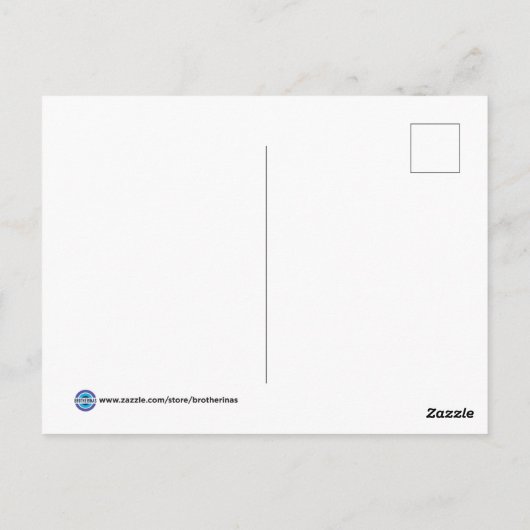 マイクミュートだよ / 2020年のZoomあるある ポストカード (裏面)