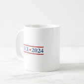 マイクモダン・ペンス2024米国大統領 コーヒーマグカップ (正面左)