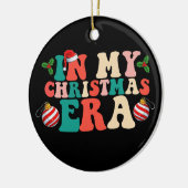 マイクリスマスシーズンにグルーヴィのホリデーシーズン セラミックオーナメント (左)