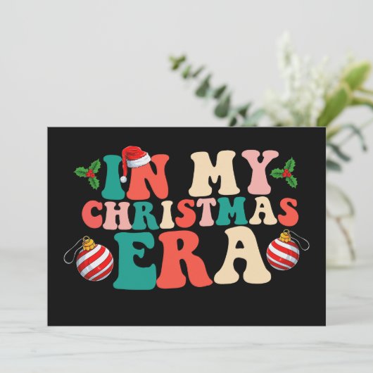 マイクリスマスシーズンにグルーヴィのホリデーシーズン 招待状 (スタンド正面)