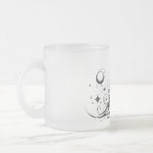 マイクリスマスツリー：インクラインのクリスマスガラス フロストグラスマグカップ (左)