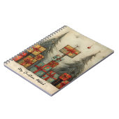 マイクリスマスノート ノートブック (左側)