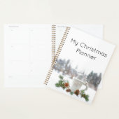 マイクリスマスプランナー雪の日のオーガナイザーモダン プランナー手帳 (ディスプレー)