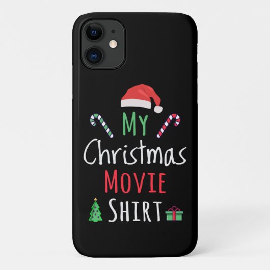 マイクリスマスムービーシャツ Case-Mate iPhoneケース (裏面)