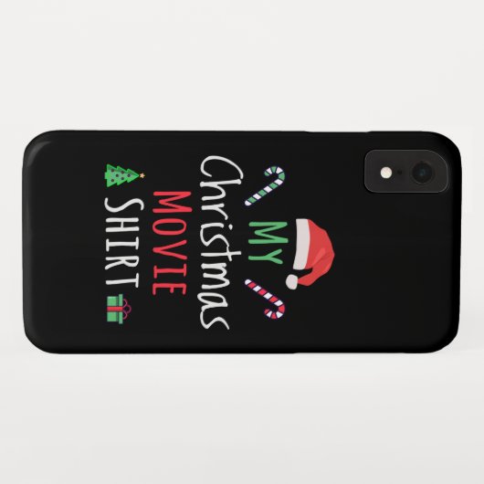 マイクリスマスムービーシャツ Case-Mate iPhoneケース (裏面(横))