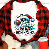 マイクリスマス時代のフェスティバルスケルトン トライブレンドTシャツ