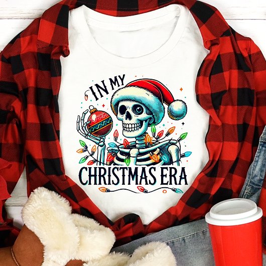 マイクリスマス時代のフェスティバルスケルトン トライブレンドＴシャツ