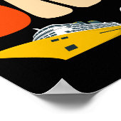 マイクルーズエラおもしろいークルージングクルーズ ポスター (角)