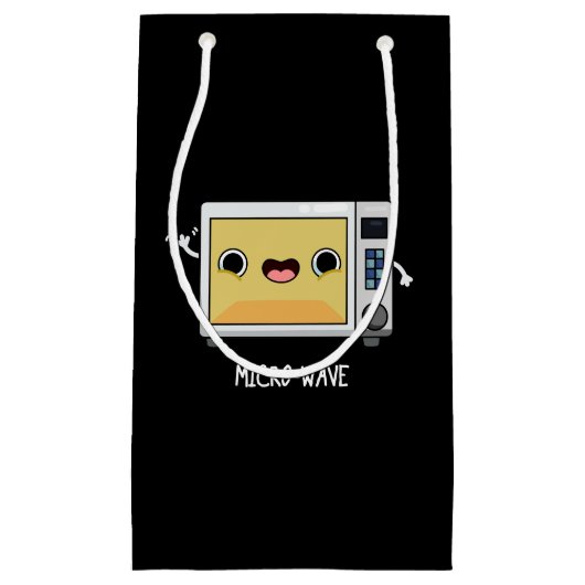 マイクロおもしろい波プンダークBG スモールペーパーバッグ (正面)