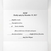 マイクロウェディング+日付コンボ3つ折り形式で保存 三つ折りプログラム (内部中)