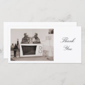 マイクロウェーブのアーク-ありがとう サンキューカード (正面/裏面)