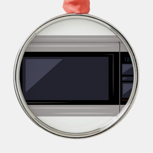 マイクロウェーブ メタルオーナメント (正面)
