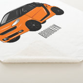 マイクロカー漫画イラストレーション シェルパブランケット (3/4)