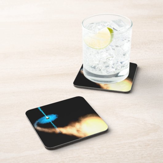 マイクロクエーサーが我々の銀河系で発見 コースター (右側)