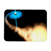 マイクロクエーサーが我々の銀河系で発見 マグネット (横)