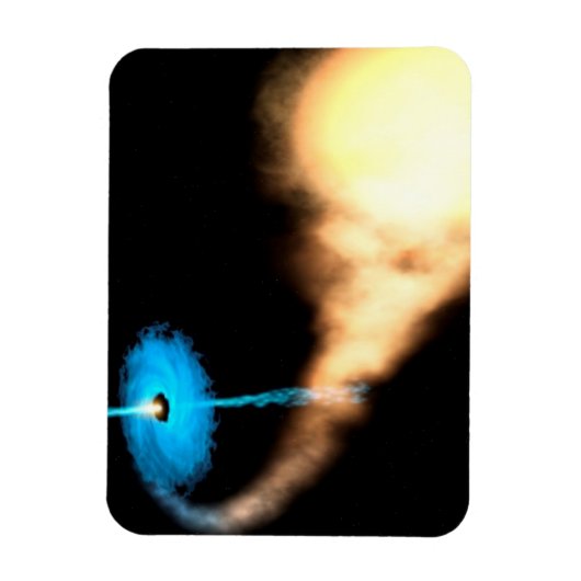 マイクロクエーサーが我々の銀河系で発見 マグネット (縦)