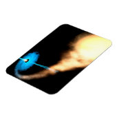 マイクロクエーサーが我々の銀河系で発見 マグネット (左側)