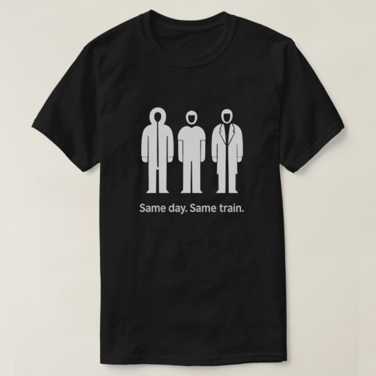 マイクロクライメート | ニューヨークの天気の皮肉 Tシャツ (デザイン正面)