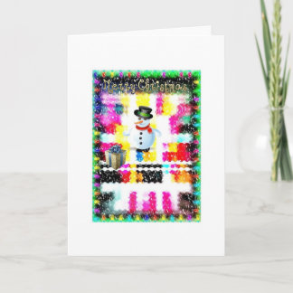 マイクロソフトのラベルの第2クリスマスカード シーズンカード