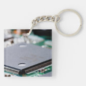 マイクロチップ キーホルダー (裏面)