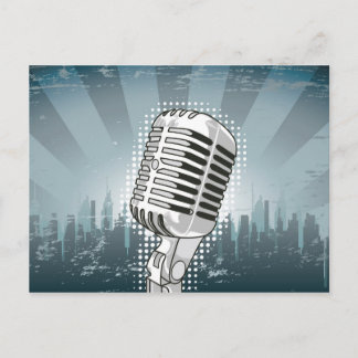 マイクロックアンドロール ポストカード