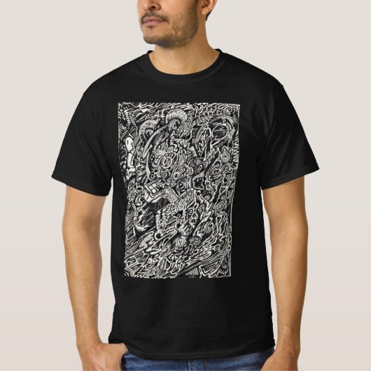 マイクロドットマン、登場 Tシャツ (正面)