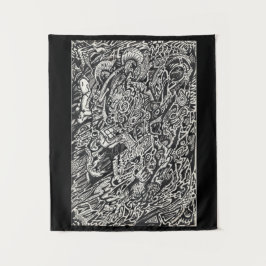 マイクロドット・マンに入る タペストリー