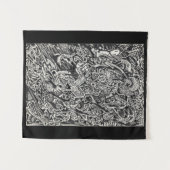 マイクロドット・マンに入る タペストリー (正面(横))