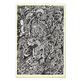 マイクロドット・マンに入る フォトプリント           