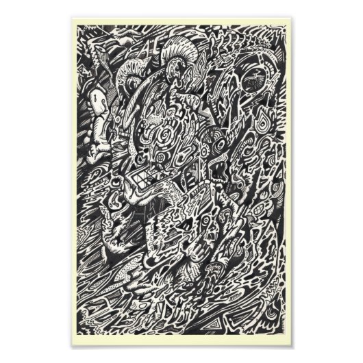 マイクロドット・マンに入る フォトプリント            (正面)