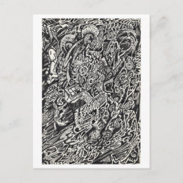 マイクロドット・マンに入る ポストカード