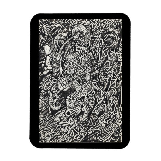 マイクロドット・マンに入る マグネット (縦)