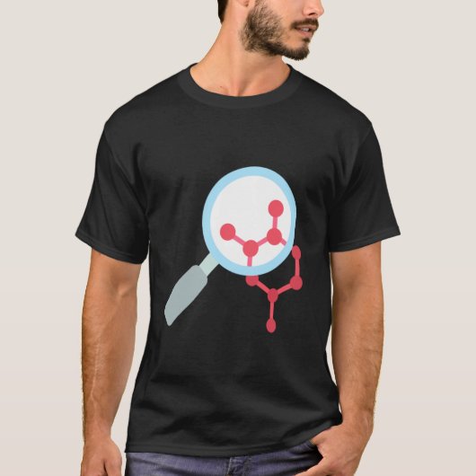マイクロバイオーム 腸内フローラ 健康 Tシャツ (正面)