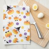 マイクロファイバー ハロウィン キッチン タオル (四つ折り)
