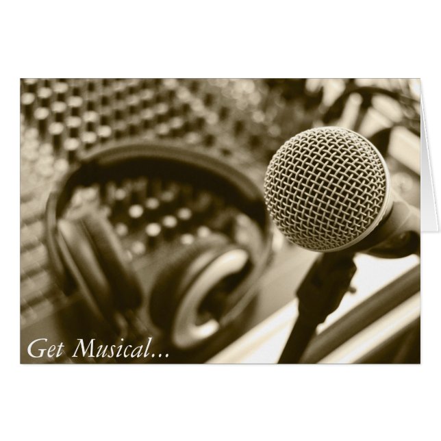 マイクロフォンおよびヘッドホーン (正面横)