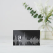 マイクロフォンの点検1,2,1,2 .............. 名刺 (スタンド正面)