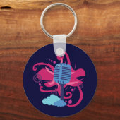 マイクロフォンの爆発 キーホルダー (正面)