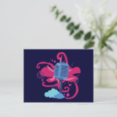 マイクロフォンの爆発 ポストカード (スタンド正面)