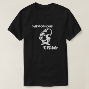 マイクロフォンの魔神のTシャツ Tシャツ
