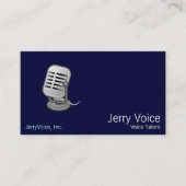 マイクロフォン 名刺 (正面)