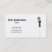 マイクロフォン 名刺 (裏面)