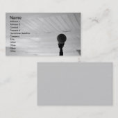 マイクロフォン 名刺 (正面/裏面)